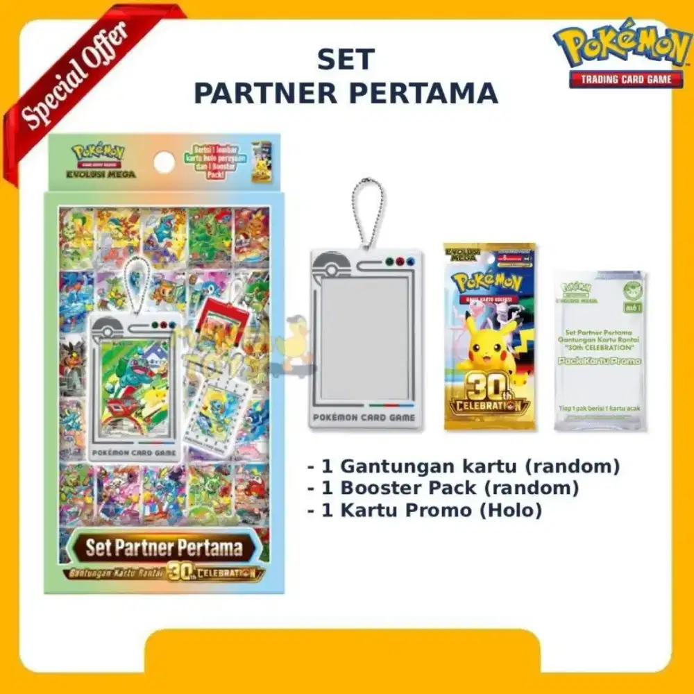 Pokemon Set Ganci 30th Celebration