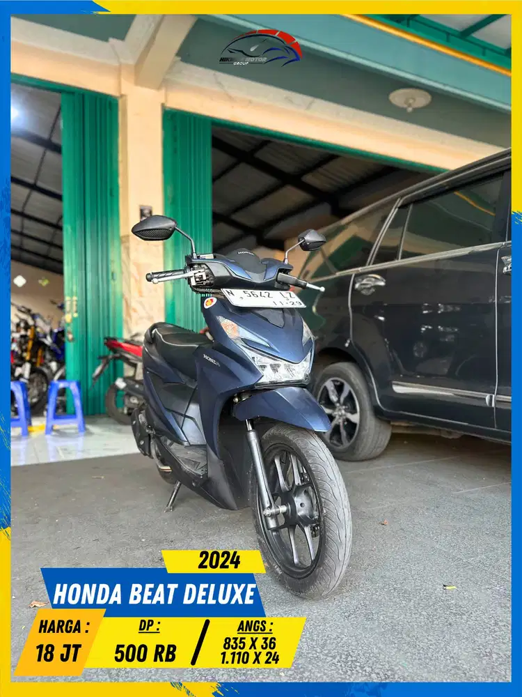 HONDA BEAT DELUXE 2024 SIAP ANGKUT MASZEHH HIKMAH MOTOR KEPUH