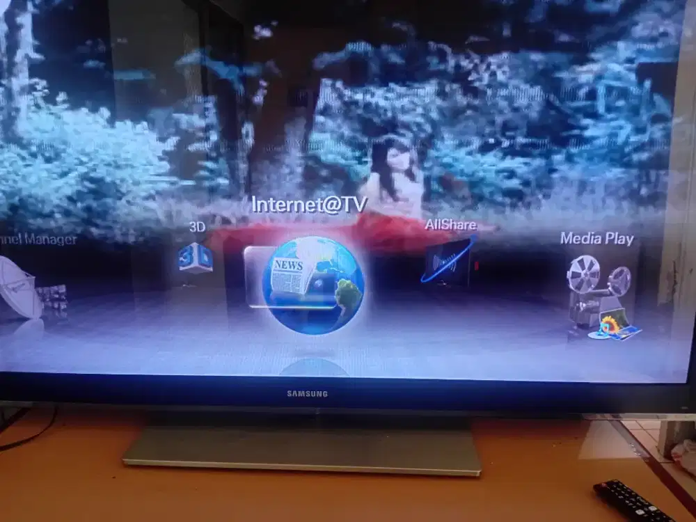 Tv. Plasma. Samsung. 63 inc.  Semart. LAN