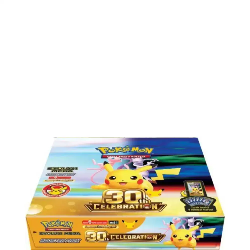 Booster Box 30th Anniversary Pokemon Indo