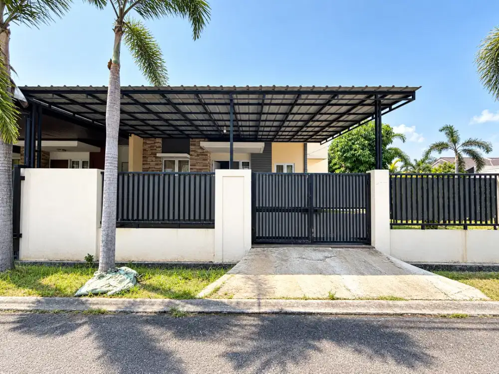 Rumah Hoek Cluster Ifolia luas 10x27 270meter 5KT Harapan Indah Bekasi