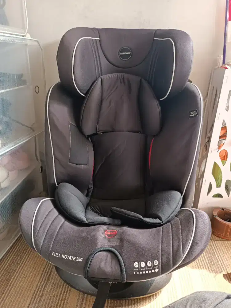 Carseat babydoes full rotate 360