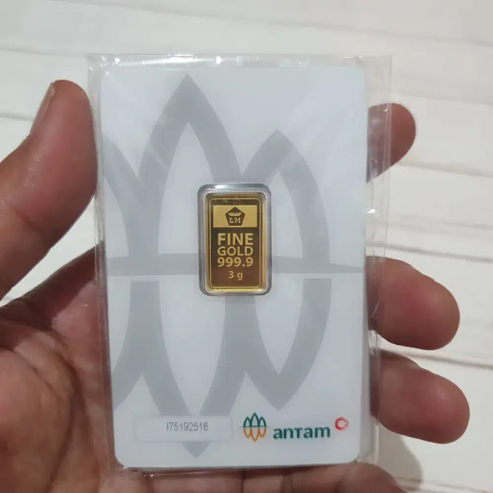 Emas Logam Mulia Antam 3 gr gram 2026 Surabaya Sidoarjo Gresik sekitar