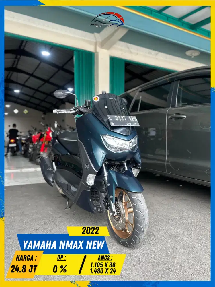 YAMAHA NMAX NEW 2022 PLAT L READY MASZEHH HIKMAH MOTOR KEPUH MALANG
