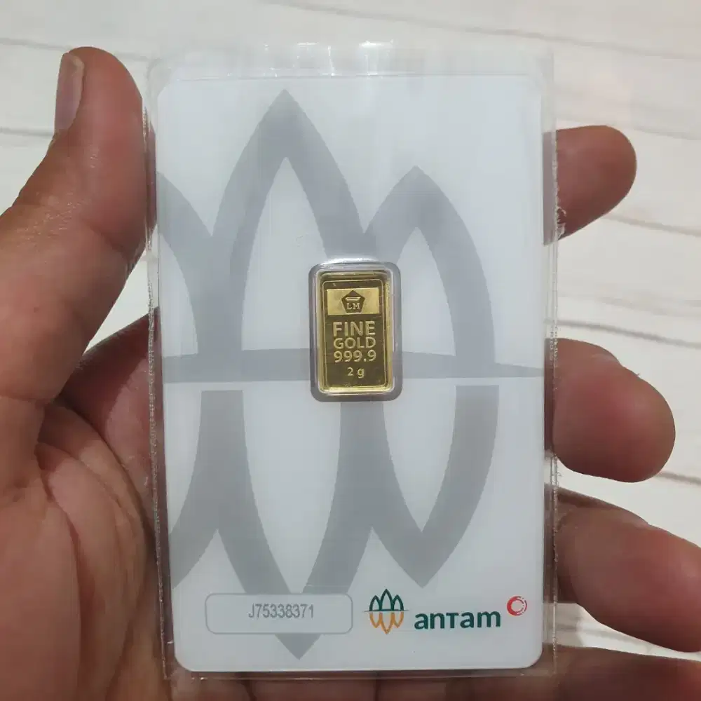 Emas Logam Mulia Antam 2 gr gram 2026 RM Surabaya Sidoarjo Gresik