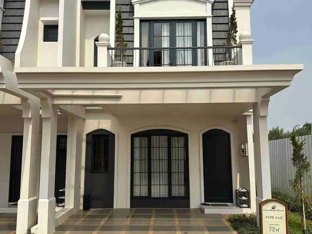 Dijual rumah baru siap huni tanpa biaya² di Citrahome halim Pusdiklat Depnaker,jakarta timur