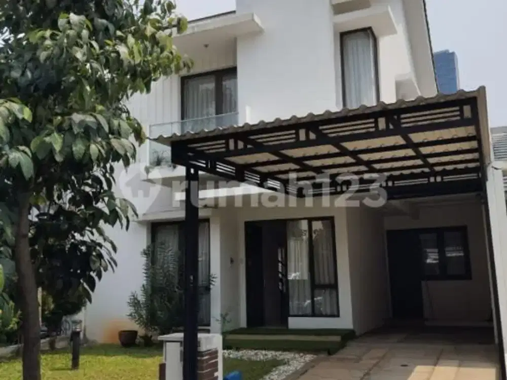 Dijual Rumah Siap Huni Lingkungan Asri dan Strategis di Cluster Allevare Foresta BSD City Tangerang
