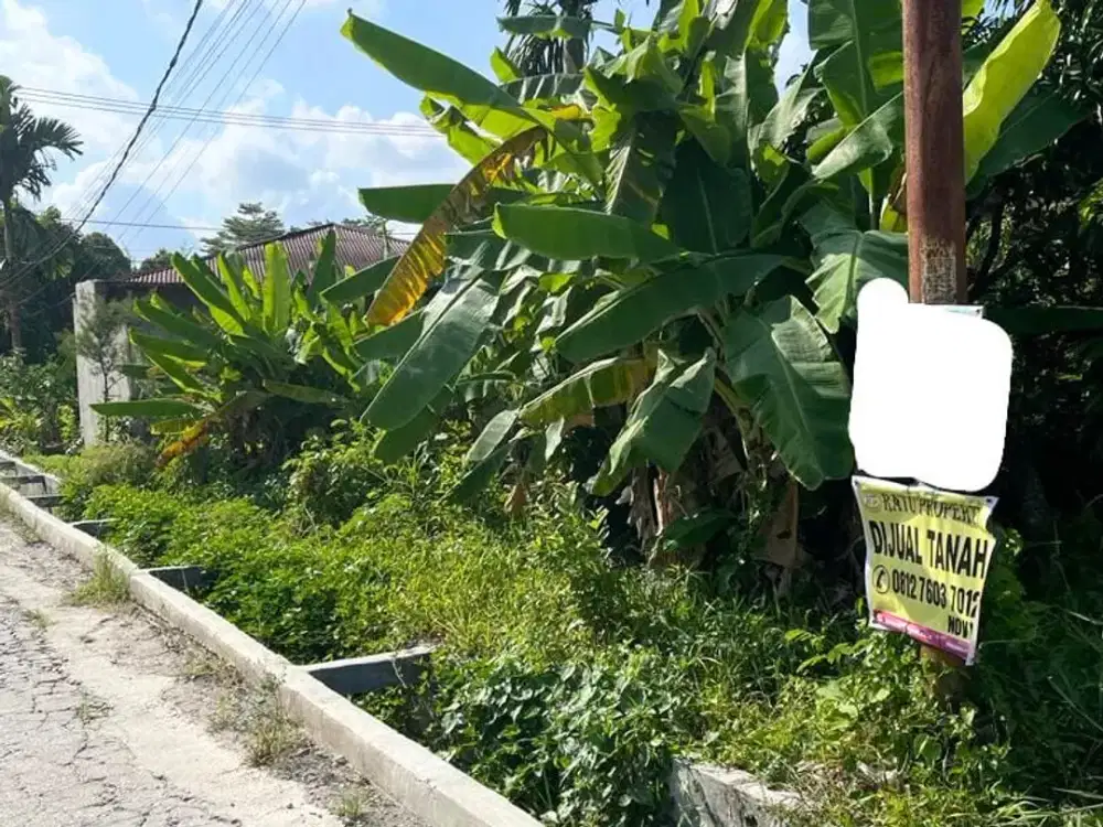 dijual tanah kosong jl. limbat soekarno hatta pekanbaru