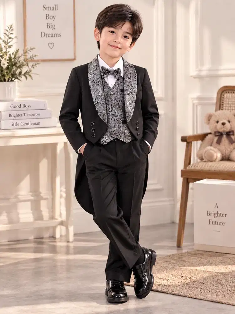 Baju Blazer Jas anak laki laki ada puff