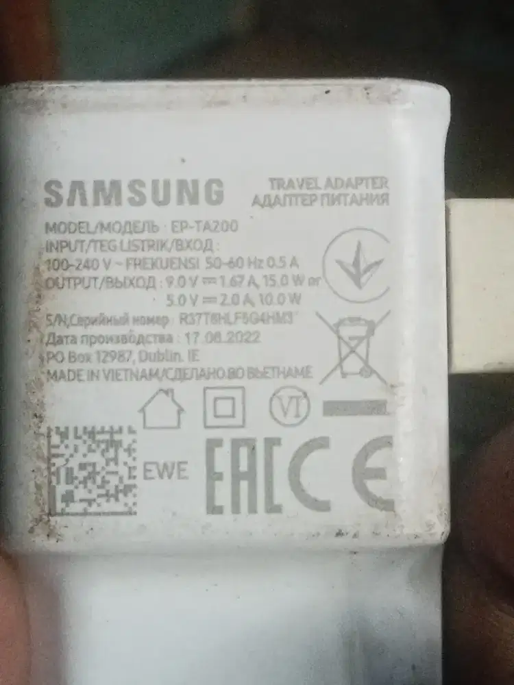Charger Type C Fast Charging Original Samsung