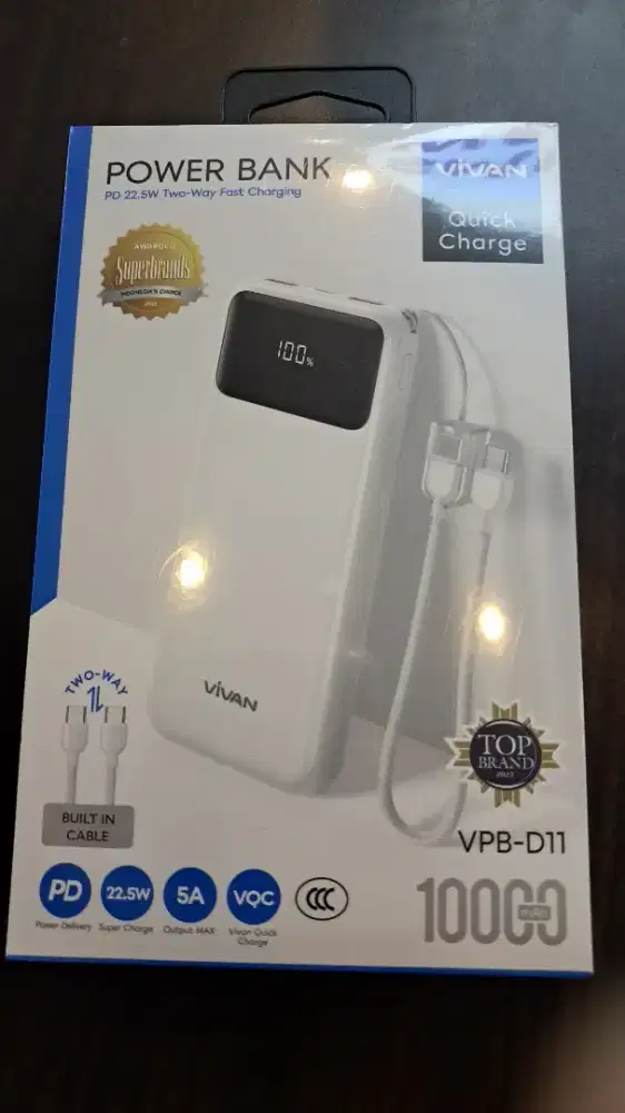 powerbank vivan vpb d11