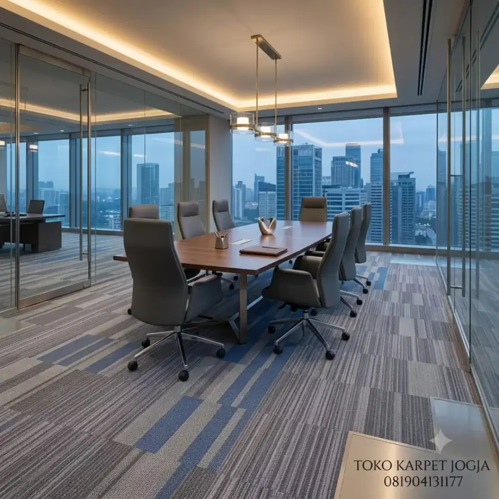 Karpet kantor untuk ruang meeting, aula dll