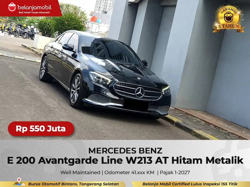 [GARANSI 5TH] Mercedes Benz Mercy E200 E 200 Avantgarde 2020/2021/2022