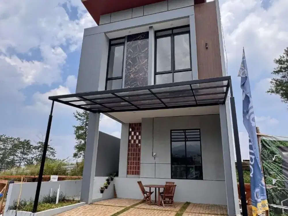 Villa 2 Lantai Murah, Tanpa Dp&Free Biaya2,City View,Strategis dkt Gasibu&Dago Bandung, Cocok untuk Hunian & Investasi Masa Depan