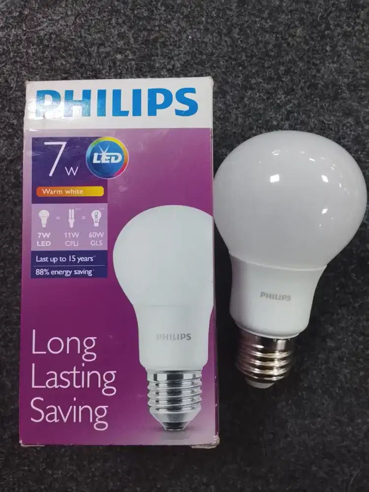 lampu bohlam philip 7w original