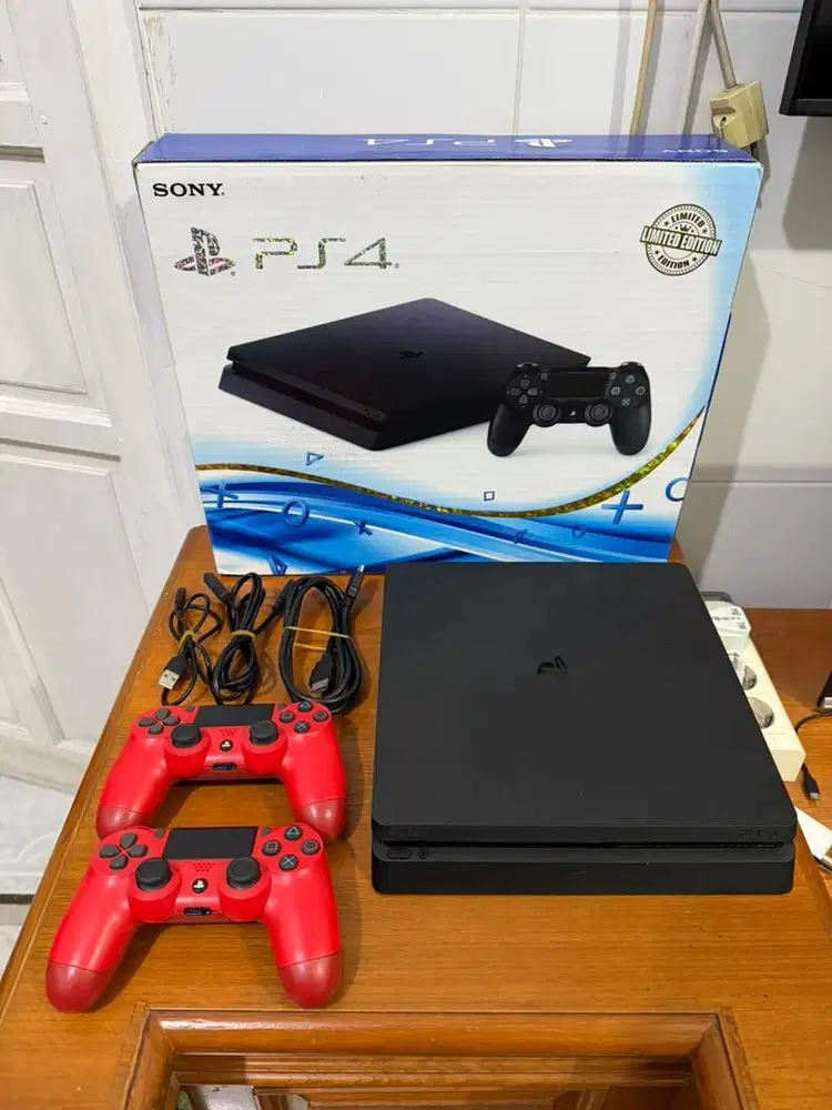 Ps4 Slim Fullset Original 500GB