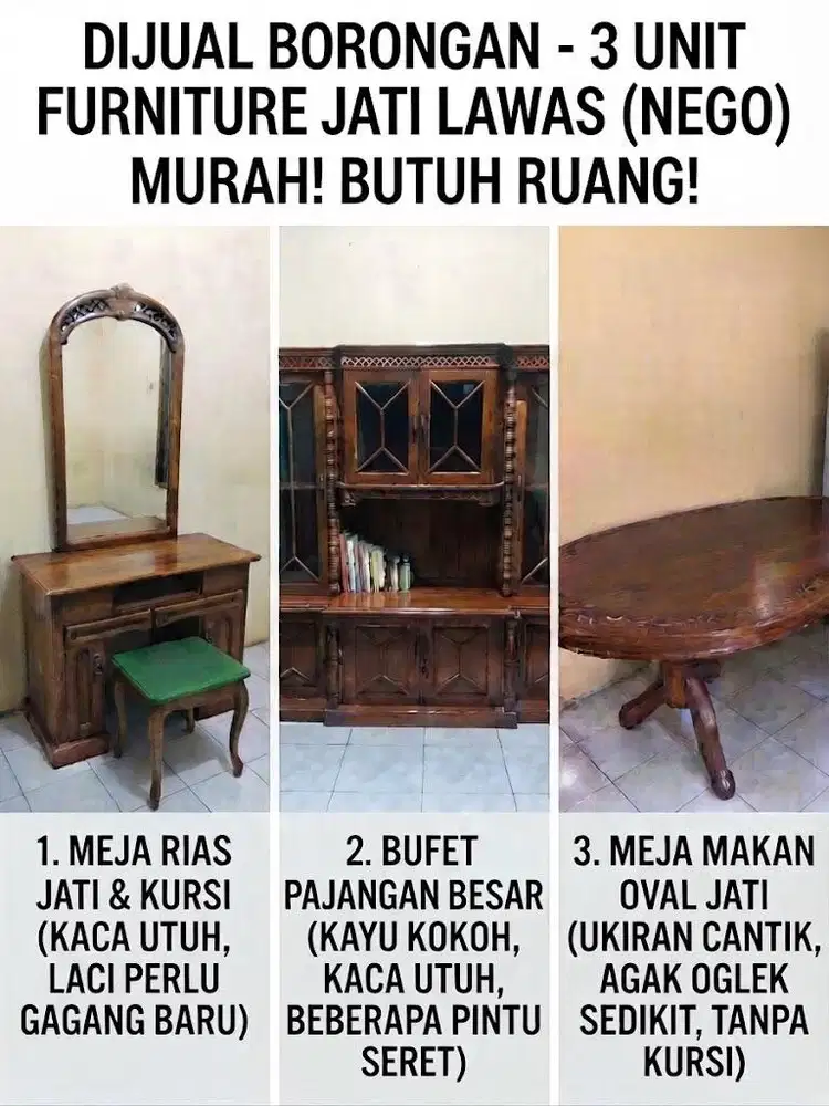 Edisi Mau Pindahan Di Jual Mebel Rumah
