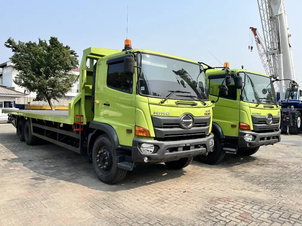 FOR SALE / DI JUAL 2 (DUA) UNIT TRUCK HINO TRONTON FLATDECK: