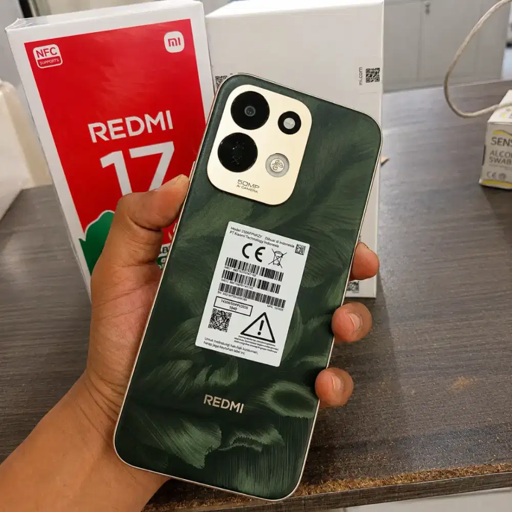 Redmi 17 6+6/128 7500mAh 45watt Segelbox ori