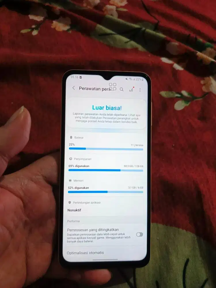 Samsung A23 6/128GB Second Cari Tukeran