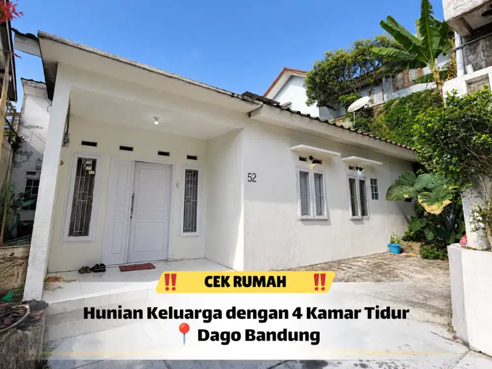 Dijual Rumah Dago LT 194 m², Rp2,4 M — Cek Sekarang!