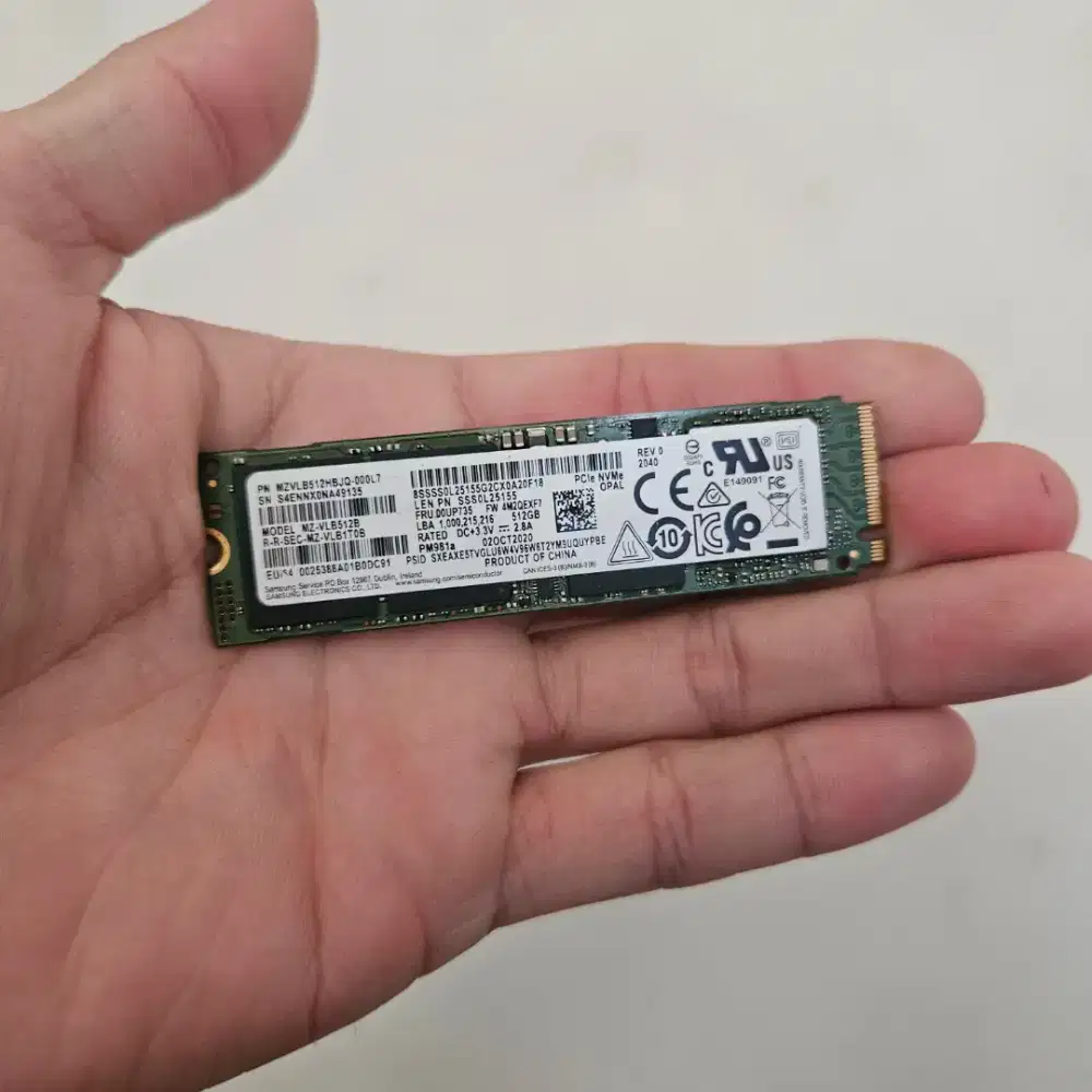 SSD M2 NVME Samsung 512GB