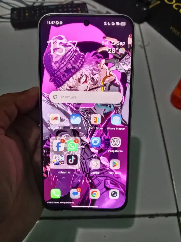 Infinix hot 60 Pro ram 8+8/128gb fullset lengkap normal siap pakai