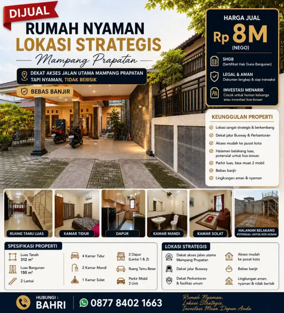 Jual rumah jakarta selatan
