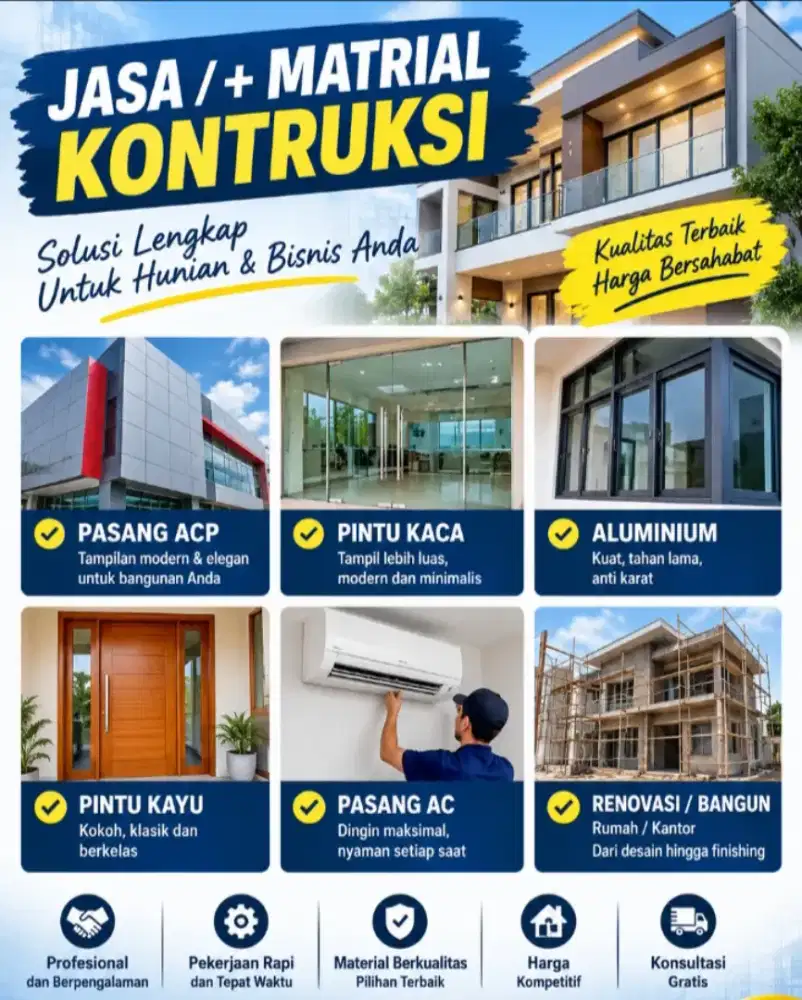 Jasa Renovasi Bamgunan Rumah Apartemen dan lain lain
