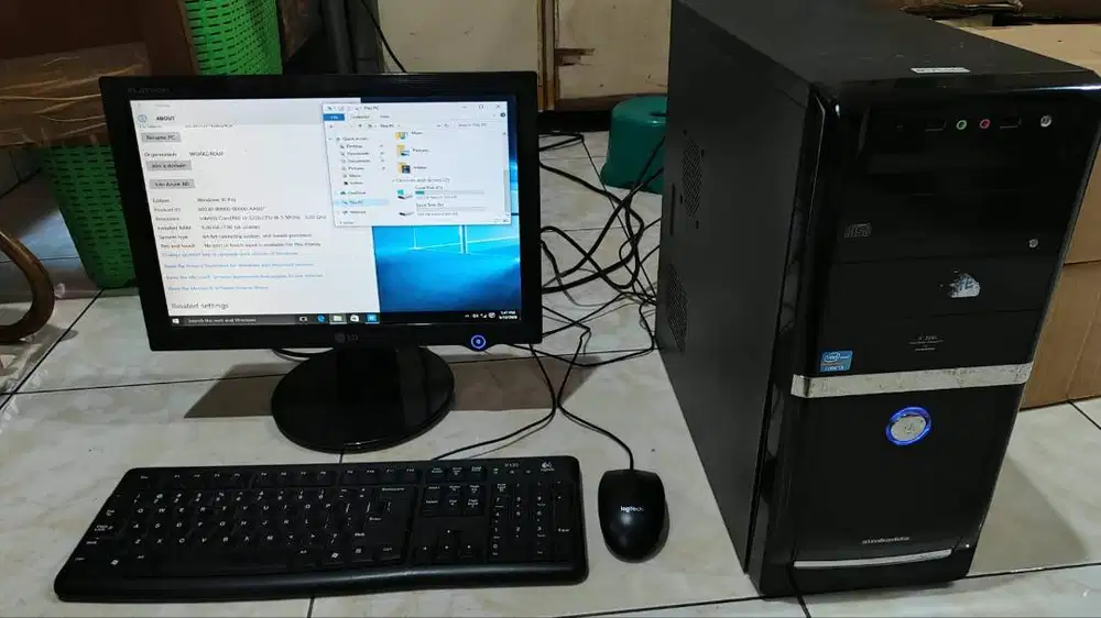 CPU Rakitan Intel Core i3 Gen 3, 8 GB DDR3, HDD 500 GB + Bonus !!