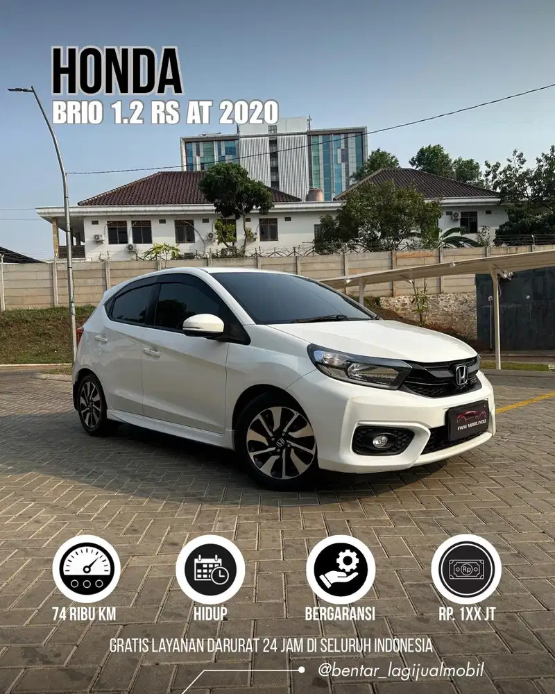 Honda Brio 1.2 RS AT 2020