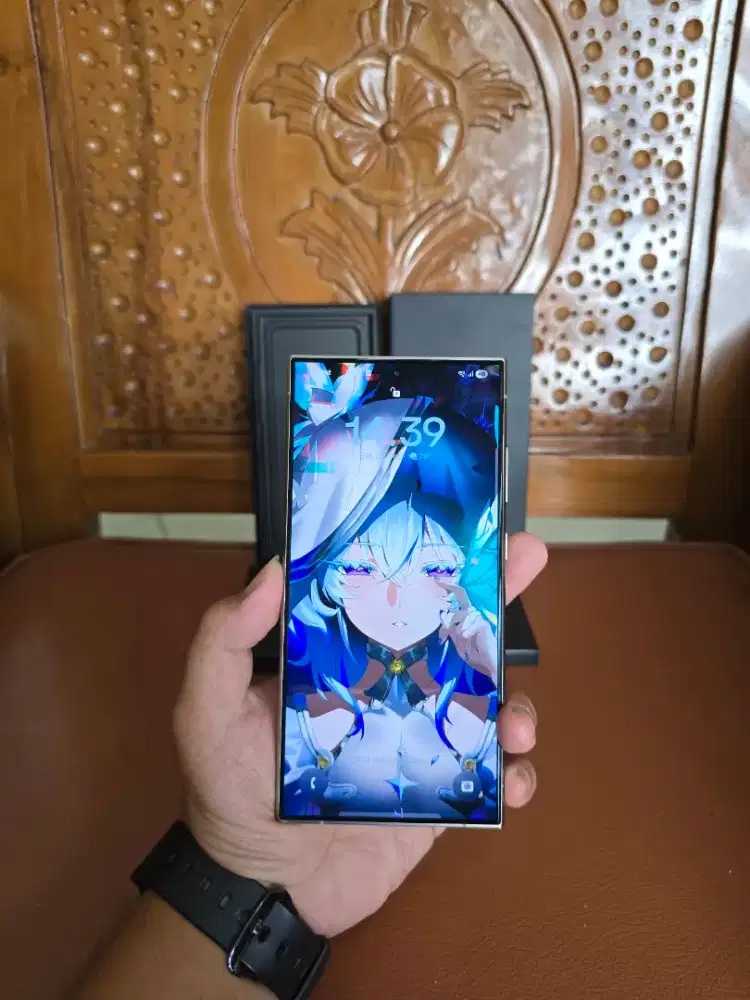 Samsung S24 Ultra Grey Titanium 256 GB Ex Sein Resmi Mulus