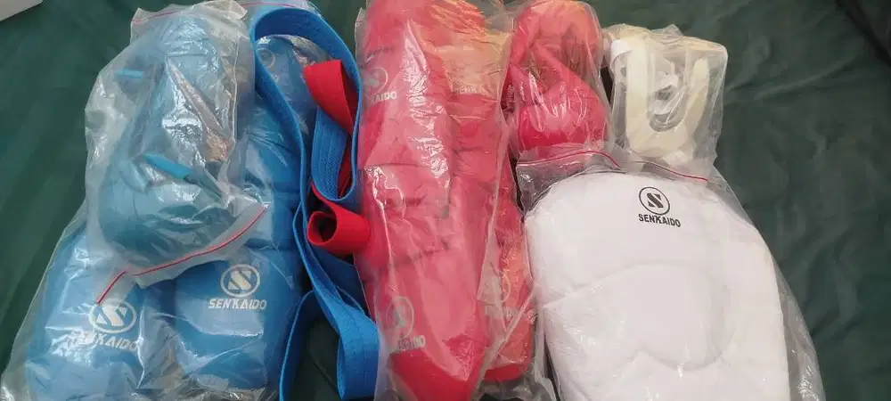 Dijual satu set alat kumite karate harga masih bisa nego