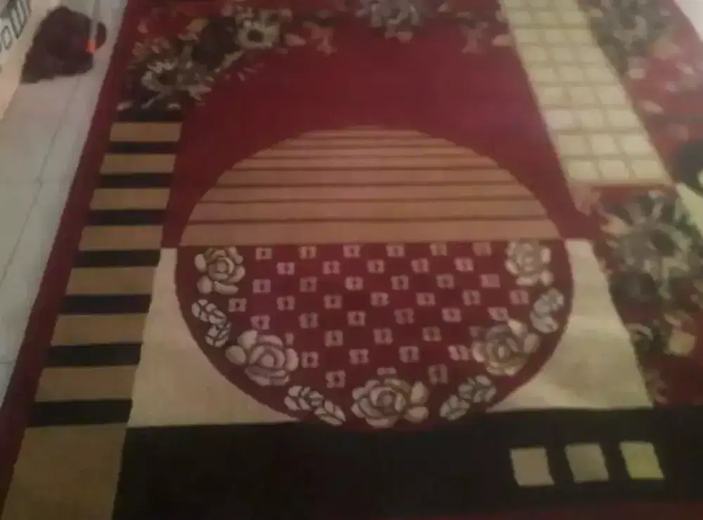 Karpet merah mulus 2 meter