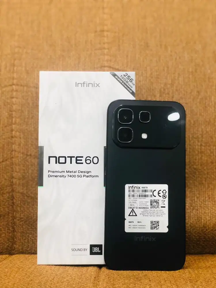 infinix note 60 8/256gb garansi sampe tahun depan