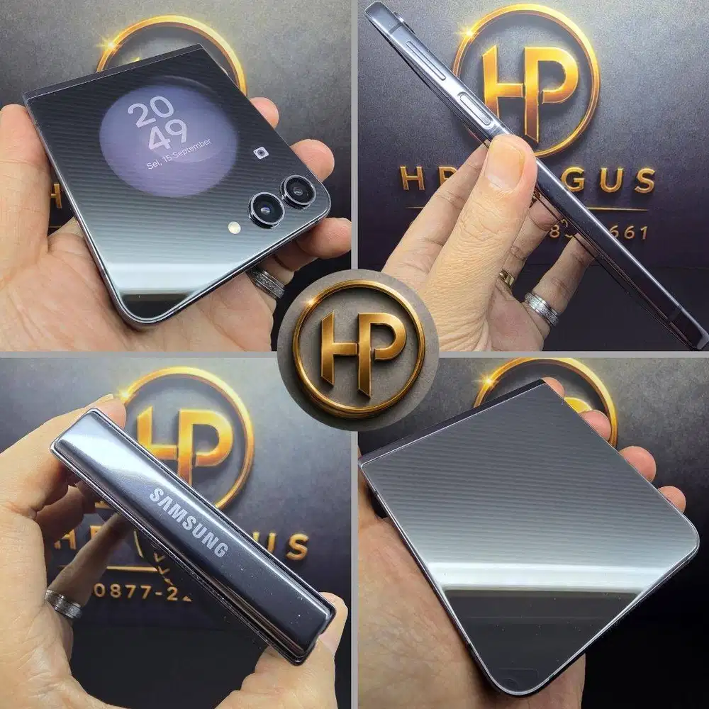 COD : Samsung Z Flip 5 Graphyte Black 8/256 SEIN NoMinus