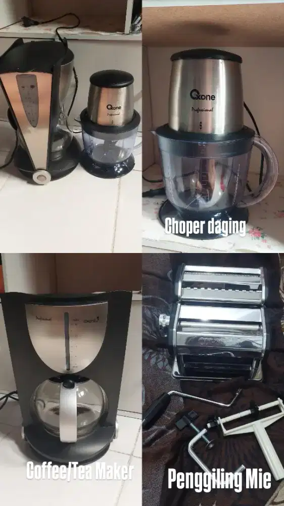 Preloved 3 barang merk Oxone. Dijual murah