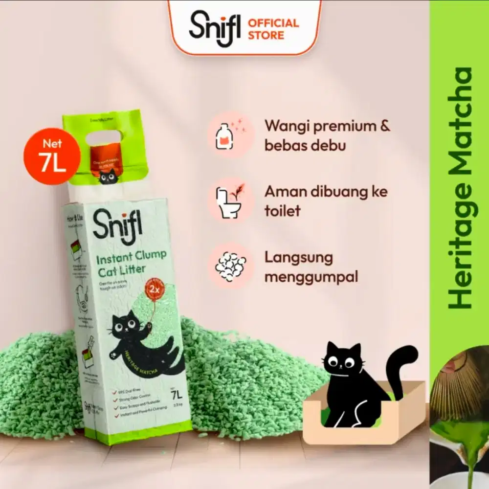 Snifl pasir tofu crushed instant clump