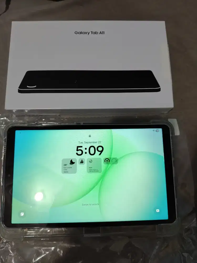 Samsung tab A11 4/64 wifi ( 5 hari pake )