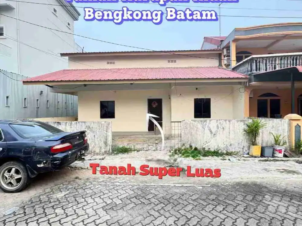 Dijual Rumah Luas Taman Harapan Indah Bengkong Siap Huni