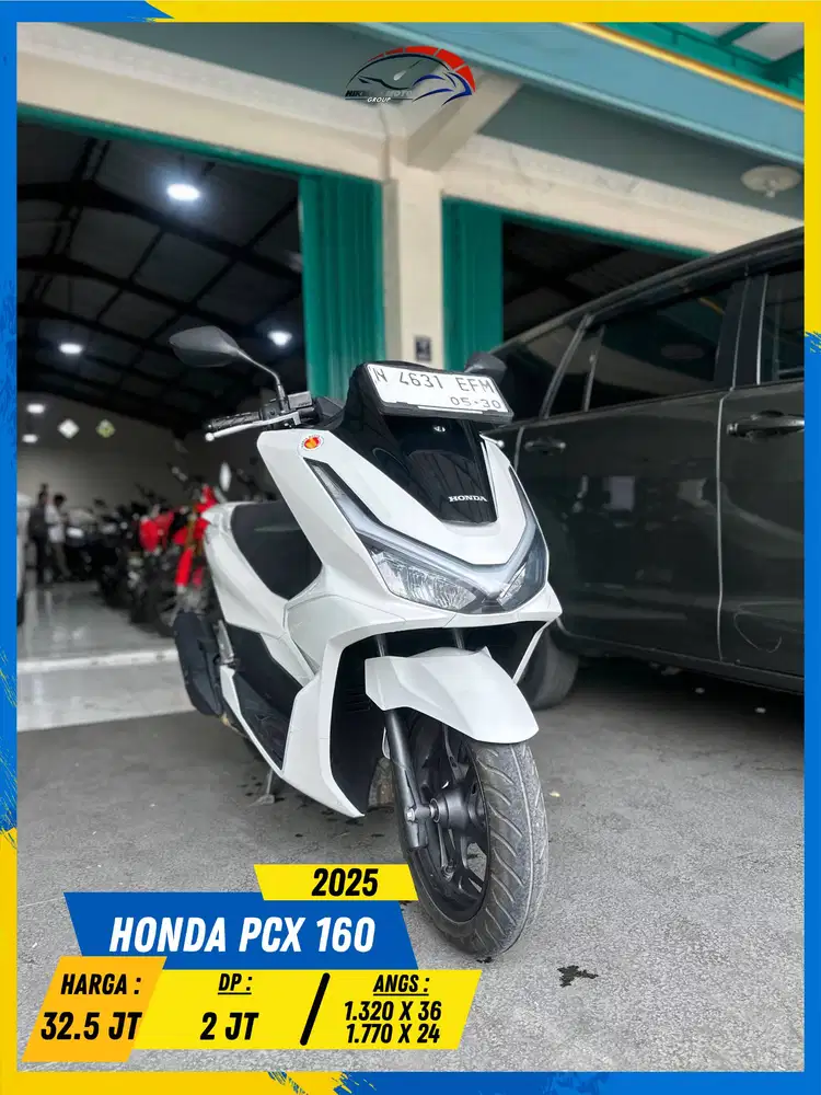 HONDA PCX 160 2025 LIKE NEW MASZEHH HIKMAH MOTOR KEPUH