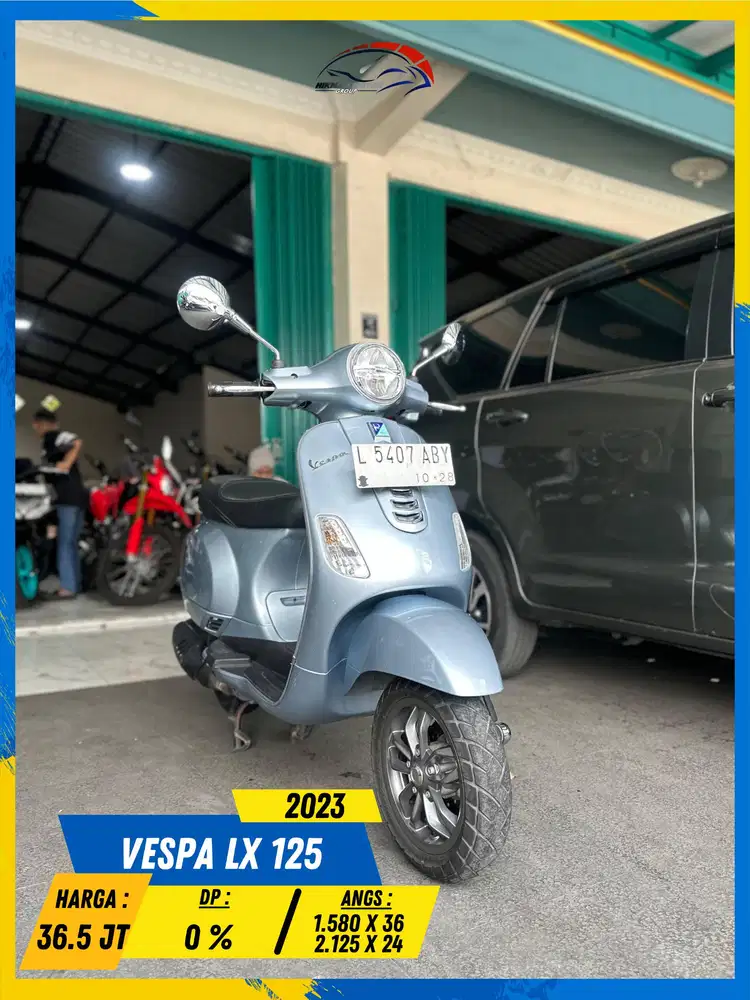 VESPA LX 125 2023 LIKE NEW MASZEHH HIKMAH MOTOR KEPUH