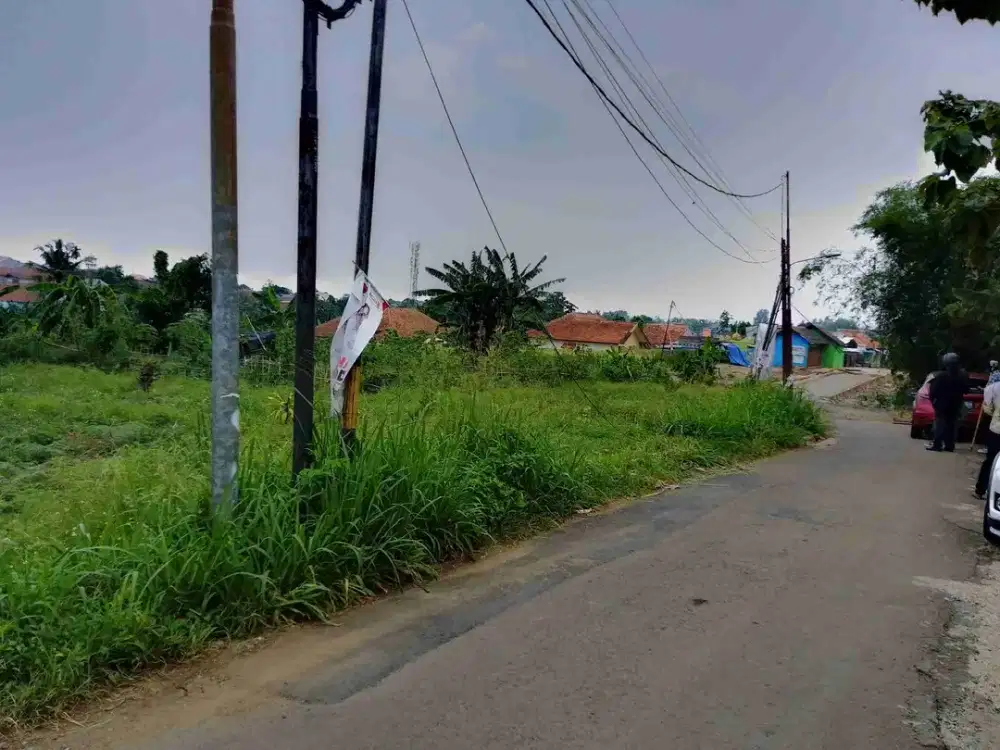 di jual  tanah murah strategis luas 326m,pinggir jalan harga di bawah pasaran bogor kota hrg 2.1jt/m nego