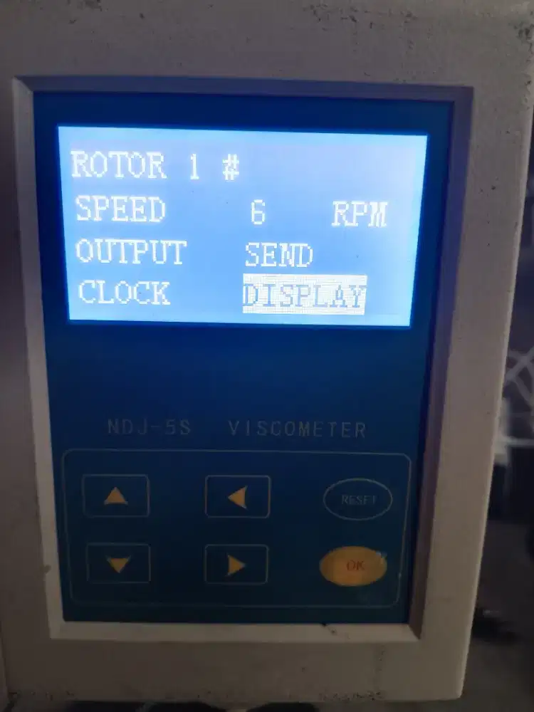 NDJ-5S Viskometer dengan Tampilan LCD