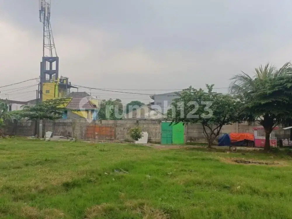 Disewakan Tanah Kosong Strategis di Kutabumi Pasar Kemis Tangerang Pas Depan Plaza Kutabumi