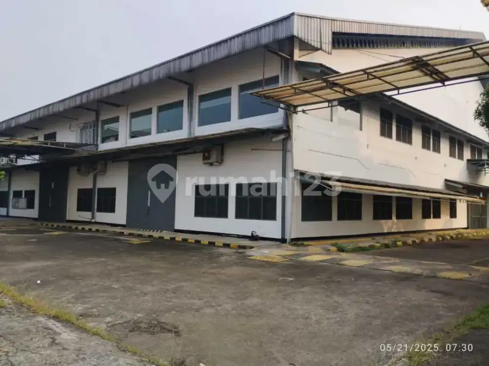 Disewakan Bangunan Industri Eks Garment 7500M2 Jalur Utama Jl Serang Cikupa Siap Pakai Cocok untuk Produksi Distribusi dan Pengembangan Usaha Lai