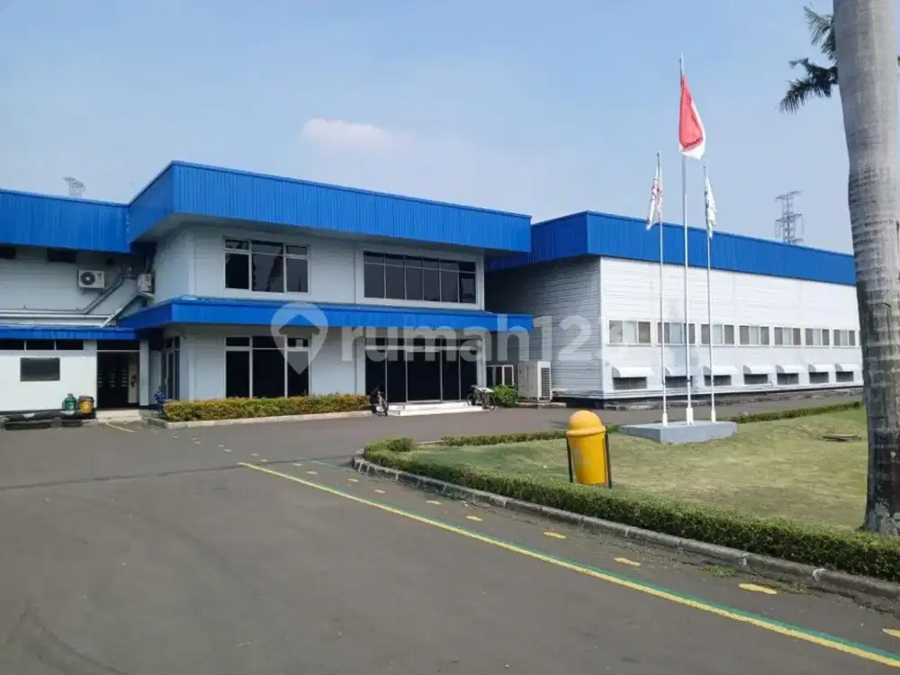 Disewakan Gudang Pabrik Premium 35 Hektar di Medan Satria Bekasi Akses Kontainer 40 Feet