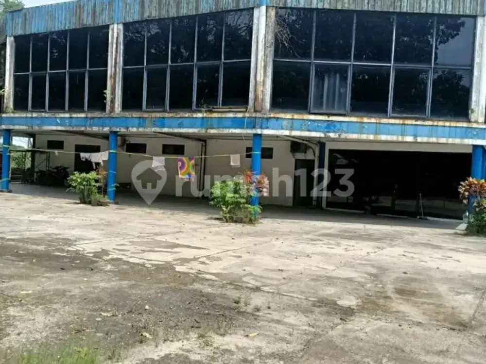 Dijual Gudang dan Lahan Industri Cikande Rangkasbitung Luas 2 1 Hektar Lebar Depan 200M SHM Tanah Ngantong bisa Beli Separuh