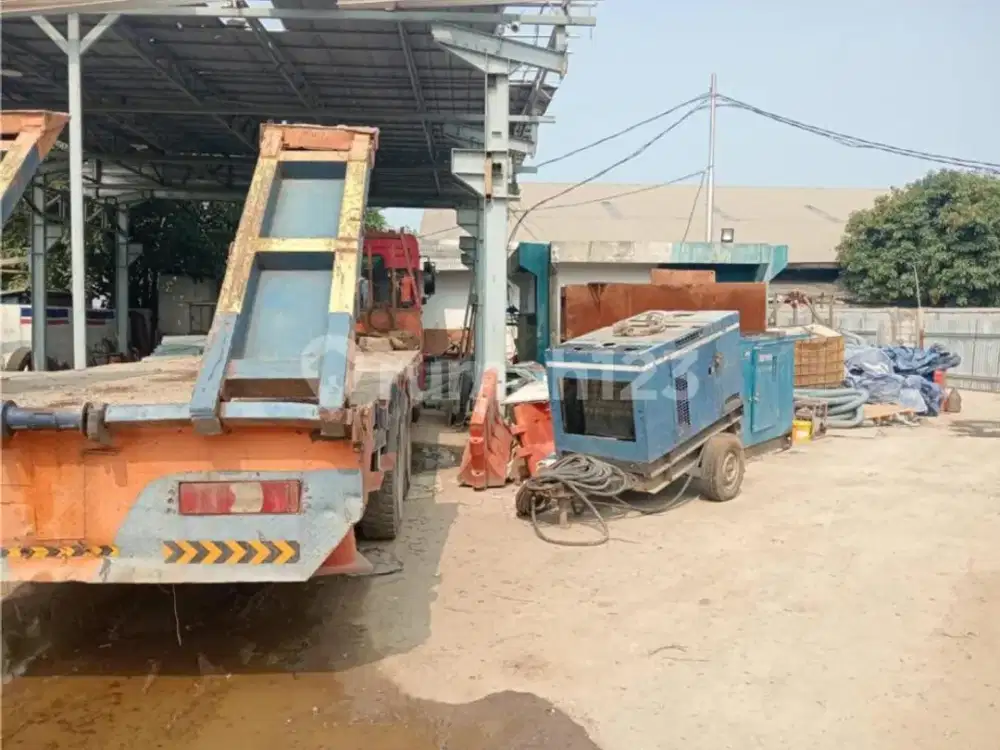 Dijual Dibawah NJOP Kavling Gudang Hoek 1245 M2 Pergudangan Pluit