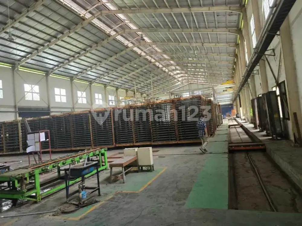 Turun Harga Dijual Pabrik 7000M2 Lokasi Strategis Kawasan Industri Balaraja Barat Tangerang Banten Siap Pakai